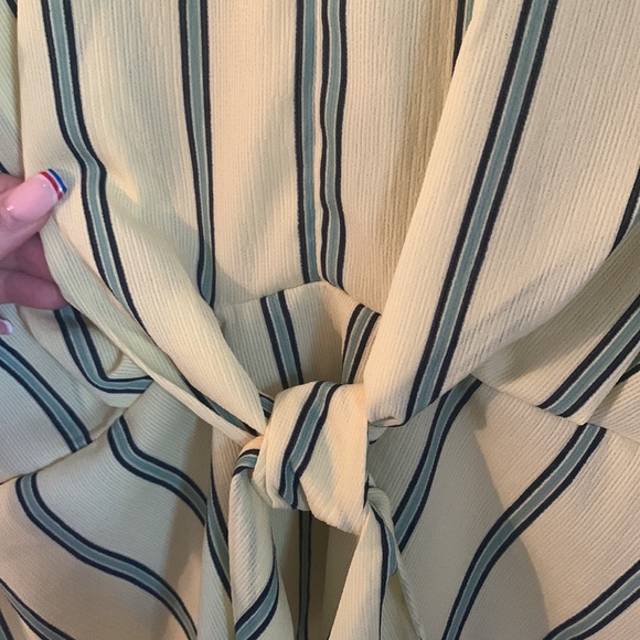 Size large blue and yellow top. New with tags. - Picture 2 of 3